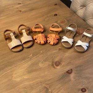 Toddler sandal bundle size 7&8